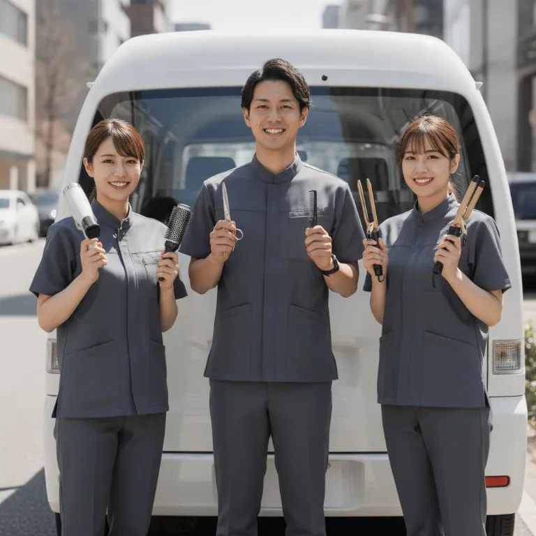 高級美容室 のチーム: 旭川市